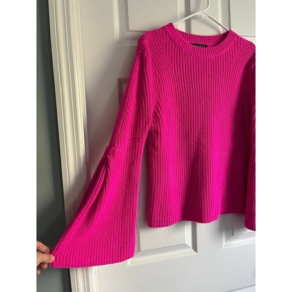 Boston Proper Pink Sweater - Picture 3 of 4